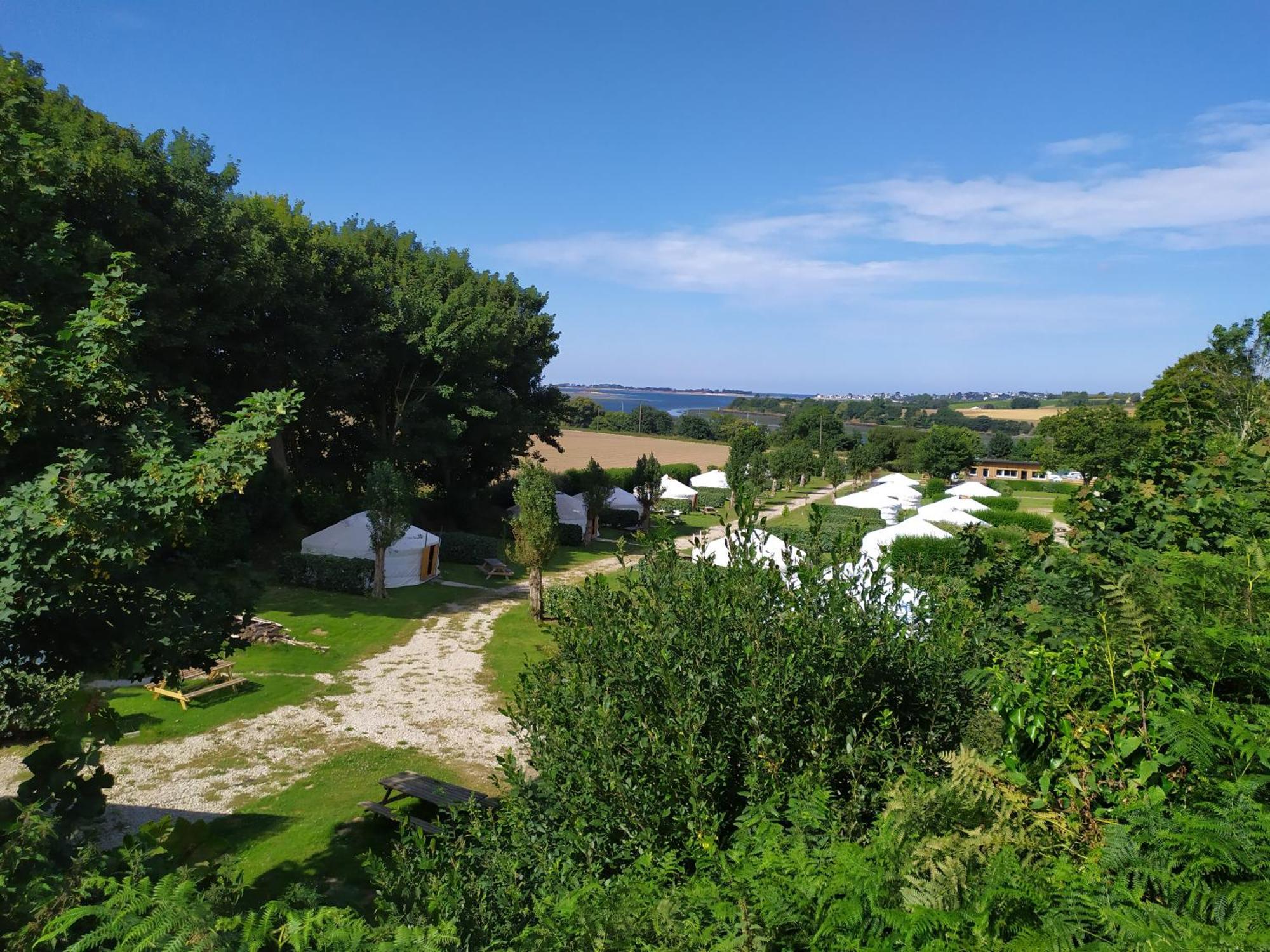 Camping Kerlaudy Mer Et Yourtes Plouénan Exterior foto
