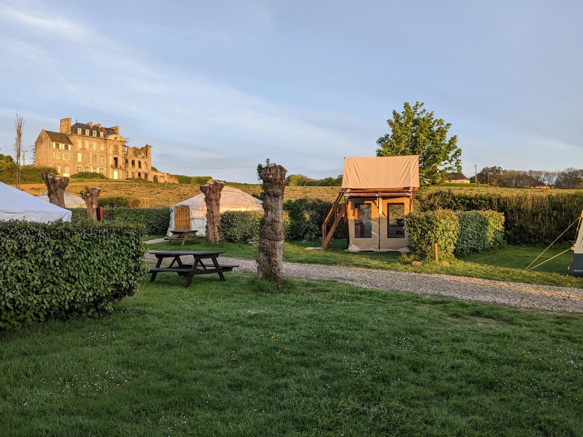 Camping Kerlaudy Mer Et Yourtes Plouénan Exterior foto