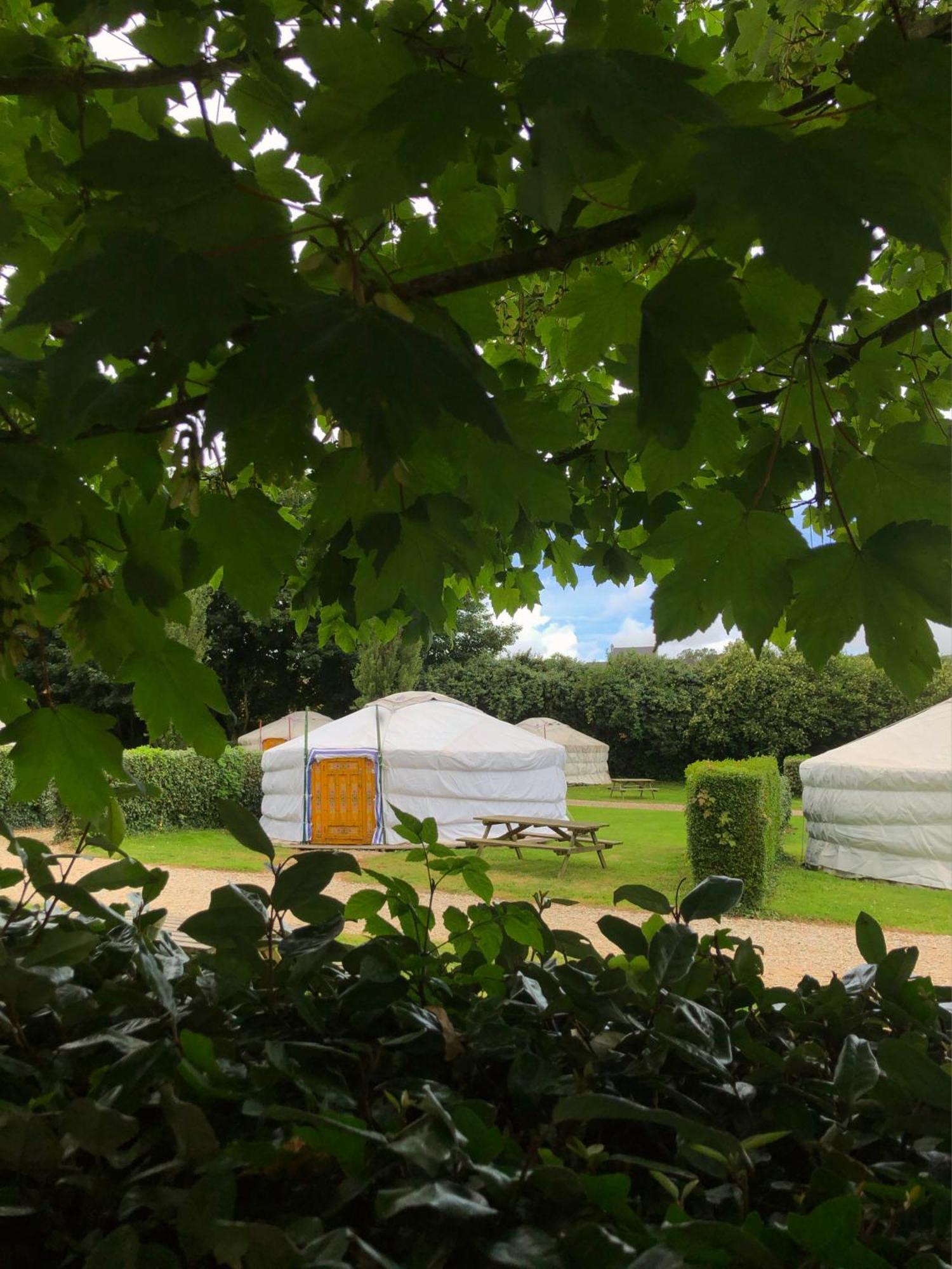 Camping Kerlaudy Mer Et Yourtes Plouénan Exterior foto