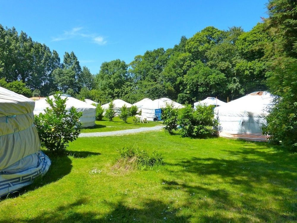 Camping Kerlaudy Mer Et Yourtes Plouénan Exterior foto
