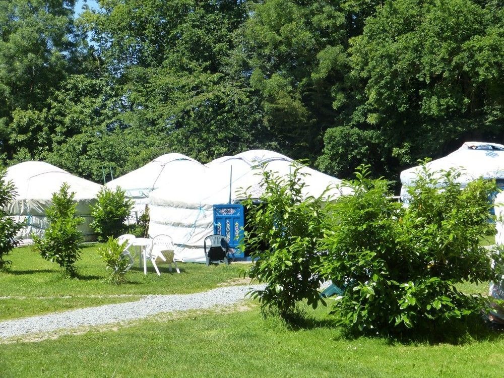 Camping Kerlaudy Mer Et Yourtes Plouénan Exterior foto